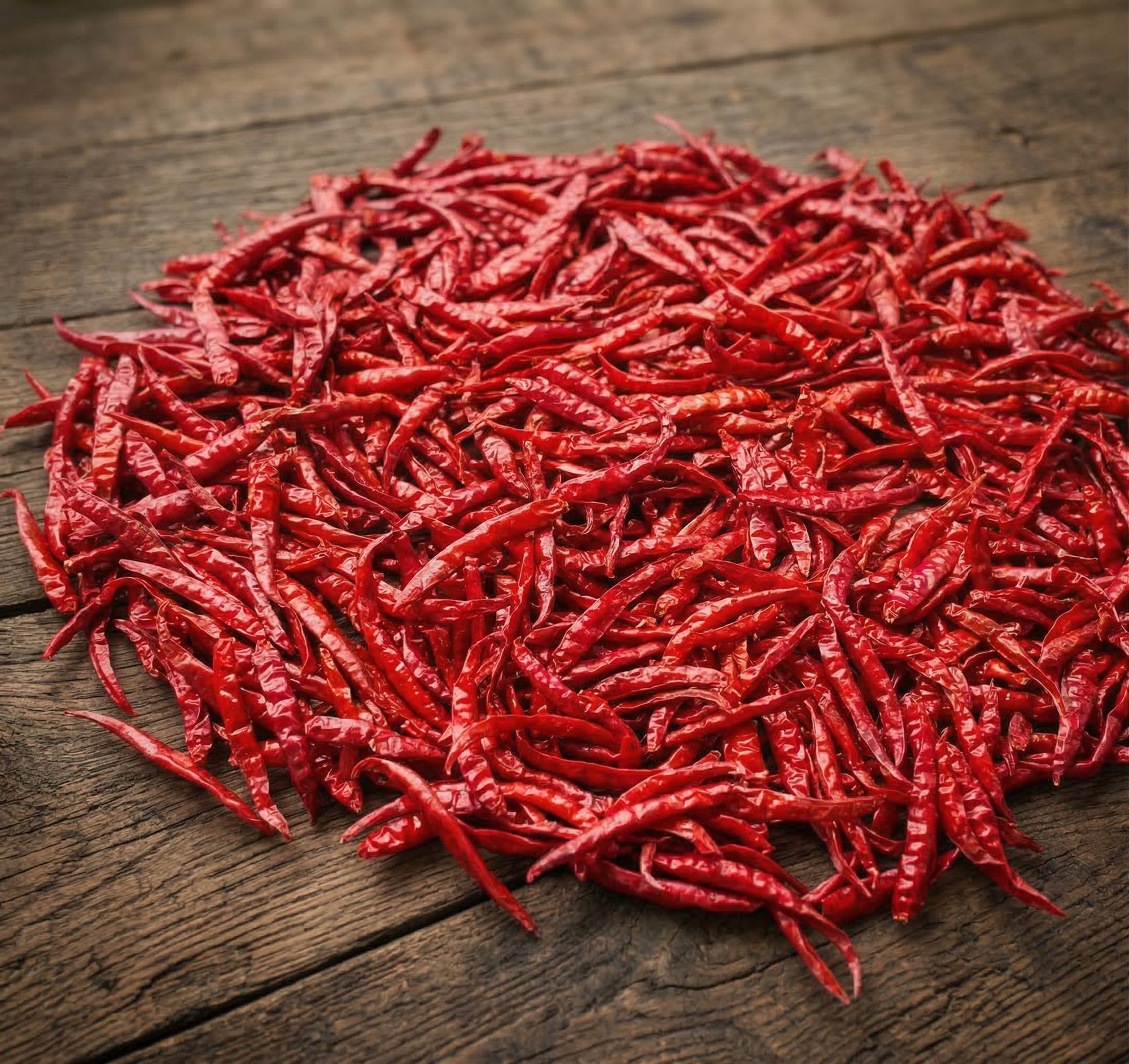 Stemless Red Chilli De-Stemmed Export Grade